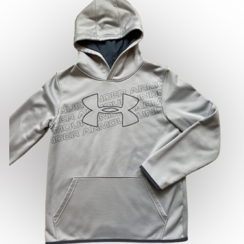 Boy’s Under Armour ColdGear Gray Hoodie
